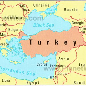 turkey map